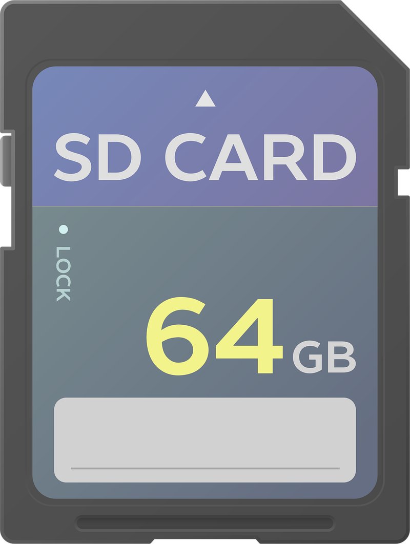 A microSD card on a dark background, representing SD card fault diagnosis in embedded Linux systems