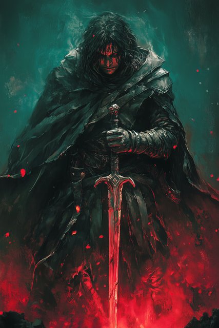 A dramatic fantasy illustration of a dragon looming over adventurers in a torchlit dungeon, representing the epic stakes of D&D-style roleplaying stories
